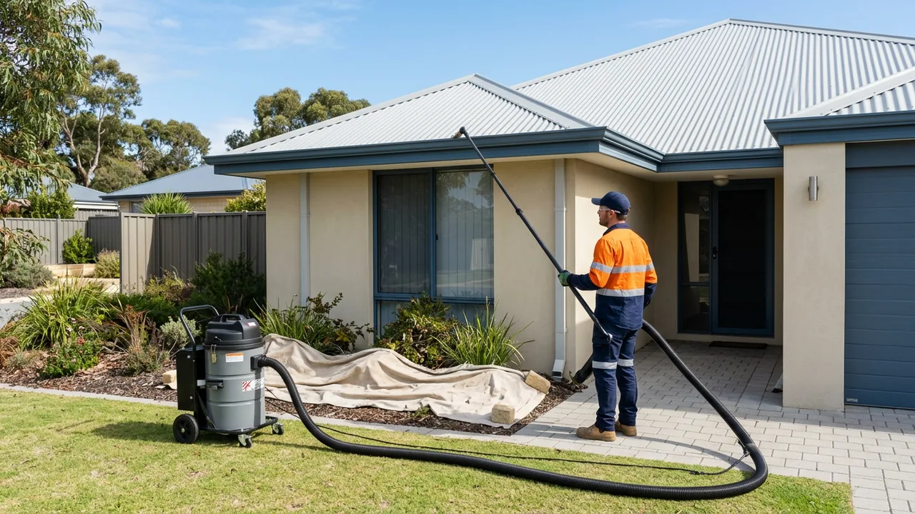 Gutter Vacuum Cleaning Perth